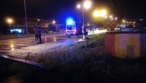 Samsun'da otomobilin çarptığı bisiklet sürücüsü yaşamını yitirdi