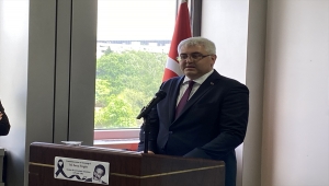 Şehit diplomat Yergüz için Cenevre'de anma töreni düzenlendi
