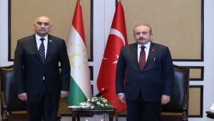 TBMM Başkanı Mustafa Şentop'tan Tacikistan ile iş birliğini artırma vurgusu: