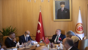 TBMM Başkanı Mustafa Şentop, Ürdün Temsilciler Meclisi Filistin Komitesi heyetini kabul etti: