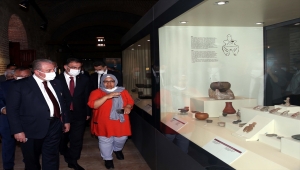 TBMM Başkanı Şentop, Tokat'ta tarihi ve turistik mekanları gezdi