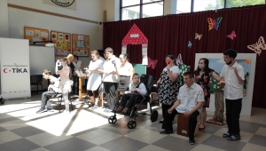 TİKA, Macaristan'daki engelli okuluna ekipman desteğinde bulundu