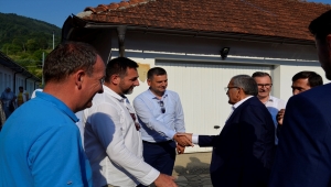 Türk Dünyası Belediyeler Birliği heyeti, Bosna Hersek'te soykırımın yaşandığı Srebrenitsa'yı ziyaret etti