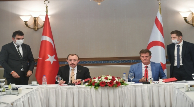 Türkiye ile KKTC arasında ticari ve ekonomik iş birliğinin geliştirilmesine ilişkin protokol imzalandı