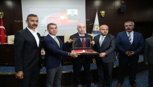 15 Temmuz gazisi Turgut Aslan, Gölbaşı Belediye Meclisi Toplantısına katıldı: