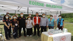 660. Tarihi Kırkpınar Yağlı Güreşleri'nin yapıldığı Sarayiçi'nde 100'den fazla sağlık personeli görev alıyor