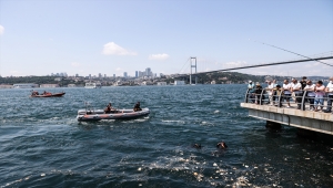 AA çalışanı denizde kayboldu