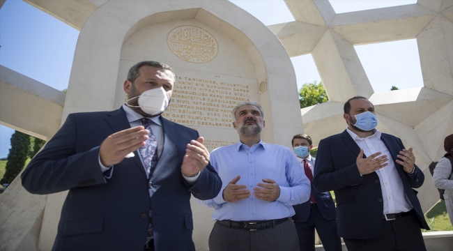 AK Parti İstanbul İl Başkanı Kabaktepe, 15 Temmuz Şehitler Anıtı'nı ziyaret etti