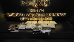 Antalya'da uyuşturucu operasyonunda yakalanan şüpheli tutuklandı