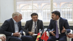 Bakan Kurum, Almanya Çevre, Doğa Koruma ve Nükleer Güvenlik Bakan Yardımcısı Jochen Flasbarth görüştü