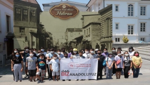 "Biz Anadoluyuz Projesi" kapsamında Sinoplu öğrenciler Samsun'u gezdi