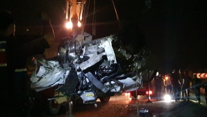 Bursa'da 3 aracın karıştığı kazada 1 kişi öldü, 5 kişi yaralandı
