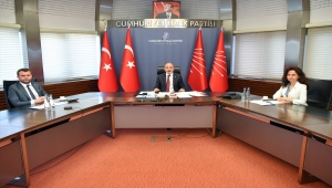 CHP'nin siyasi partilerle video konferans aracılığıyla bayramlaşması tamamlandı