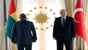Cumhurbaşkanı Erdoğan, Gine Bissau Cumhurbaşkanı Embalo ile görüştü