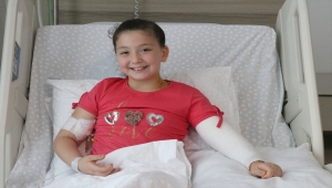 Cumhurbaşkanı Erdoğan'ın ziyaret ettiği küçük Elanur, yaşadığı mutluluğu anlattı: 