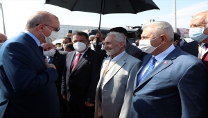 Cumhurbaşkanı Erdoğan KKTC'ye geldi