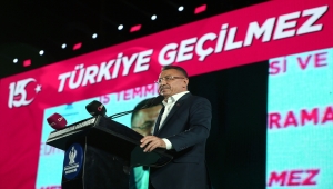 Cumhurbaşkanı Yardımcısı Oktay, Kahramankazan'daki 15 Temmuz anma programında konuştu: