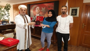 Elazığ'da yaşayan Gürcistan vatandaşı Nino Miladze, Elif ismini alarak Müslüman oldu