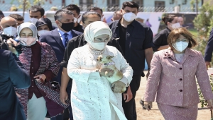 Emine Erdoğan, "Enpati Hayvan Dostu Şehirler" ödül töreninde konuştu: 