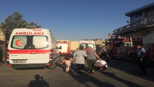 Gaziantep'te özel bir hastanede yangın çıktı