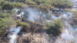 GÜNCELLEME 2- Hatay'da ormanlık alanda çıkan ve bazı yerleşim yerlerine sıçrayan yangın kontrol altına alındı
