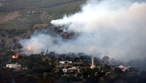 GÜNCELLEME 6 - Mersin'in Silifke ilçesinde çıkan orman yangınına müdahale ediliyor