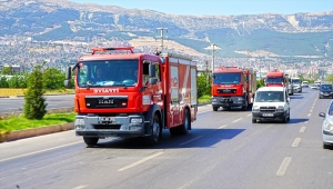 Kahramanmaraş'tan Antalya'daki yangın söndürme çalışmalarına destek