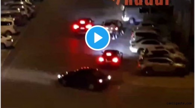 Kayseri'de arabalı magandalar dehşet saçtı (Videolu Haber)