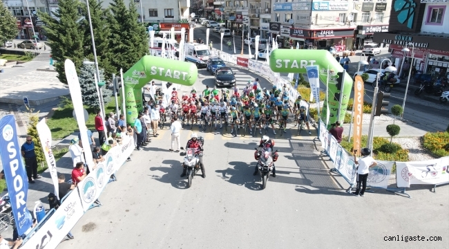 Kayseri'de Erciyes 2021 Yol Bisikleti Yarışları devam ediyor