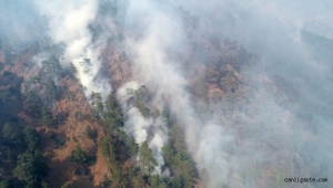 Kayseri Valisi Günaydın: Yahyalı'da ki yangın kontrol altına alındı