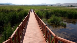 Kaz Gölü bayramda 25 bin ziyaretçi ağırladı