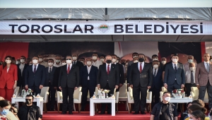 KKTC Cumhurbaşkanı Tatar, Toroslar'da Kıbrıs Barış Harekatı'nın 47'nci yıl dönümü kutlama programında konuştu: