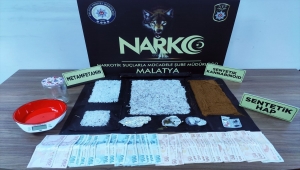 Malatya'da uyuşturucu operasyonunda yakalanan zanlı tutuklandı
