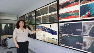 Marmara Denizi'nin uzaydan çekilen görüntülerinde müsilajın temizlendiği tespit edildi