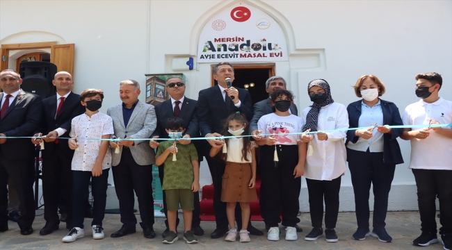 Milli Eğitim Bakanı Ziya Selçuk, Mersin'de Ayşe Ecevit Masal Evi'nin açılışına katıldı: