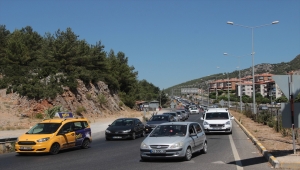 Muğla'da havadan trafik denetimi yapıldı