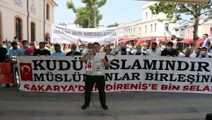 Sakarya ve Bolu'daki sivil toplum kuruluşları, İsrail'in Mescid-i Aksa'daki politikalarını kınadı