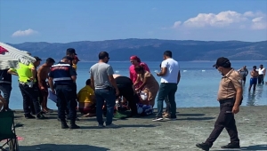 Salda Gölü'ne serinlemek için giren genç boğuldu