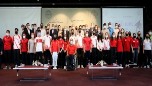 Samsun'da "Milli sporcu bursu" projesiyle 114 sporcu, özel okula yerleştirildi