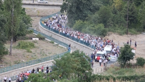 Şehit Sözleşmeli Er Emrah Arslan memleketi Samsun'da son yolculuğuna uğurlandı