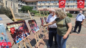 Sinop'ta "15 Temmuz Demokrasi ve Milli Birlik Günü" konulu fotoğraf sergisi açıldı