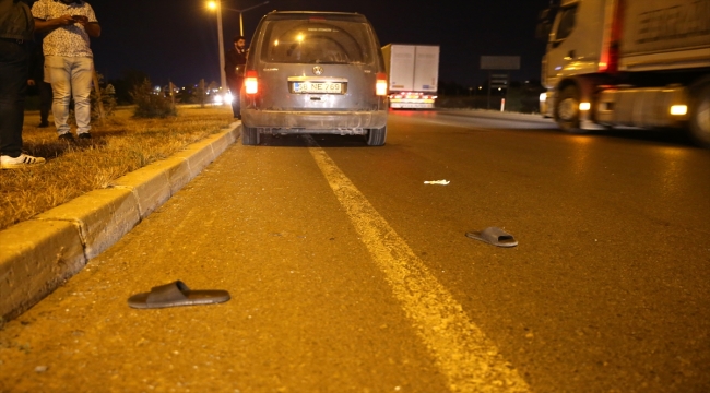 Sivas'ta hafif ticari aracın çarptığı yaya ağır yaralandı 