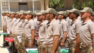 Suriye'nin Afrin ilçesinde 120 polis mezun oldu