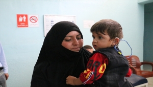 Suriye'nin Tel Abyad ilçesinde işitme kaybı yaşayan 11 kişinin sessiz dünyası şenlendi
