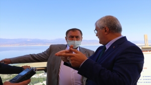 TBMM Küresel İklim Değişikliği Araştırma Komisyonu, Burdur Gölü'nde inceleme yaptı