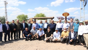 TBMM Küresel İklim Değişikliği Araştırma Komisyonu, Sultan Sazlığı'nda inceleme yaptı