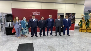 THY'nin 255. destinasyonu Kazakistan'ın Hazar Denizi kıyısındaki Aktau şehri oldu