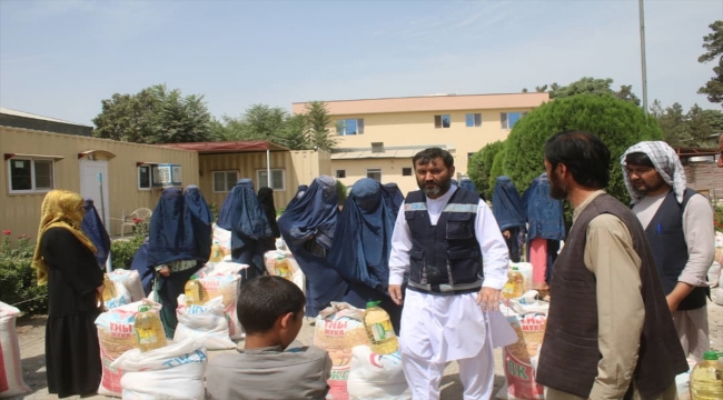 TİKA, Afganistan'da Kurban Bayramı dolayısıyla ihtiyaç sahibi ailelere gıda yardımında bulundu