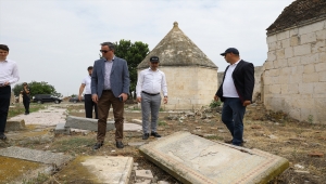TİKA Başkanı Kayalar, işgal döneminde harabeye çevrilen Ağdam'da incelemelerde bulundu