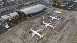 Trabzon'da uçak seferlerinde 2 günde rekor kırıldı